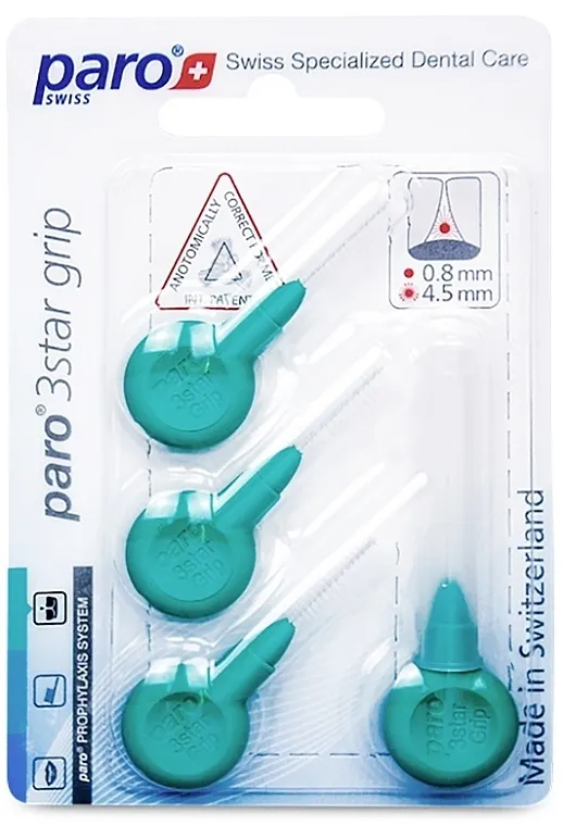 Paro Swiss Paro 3Star Grip Interdentalna četkica 4.5 mm