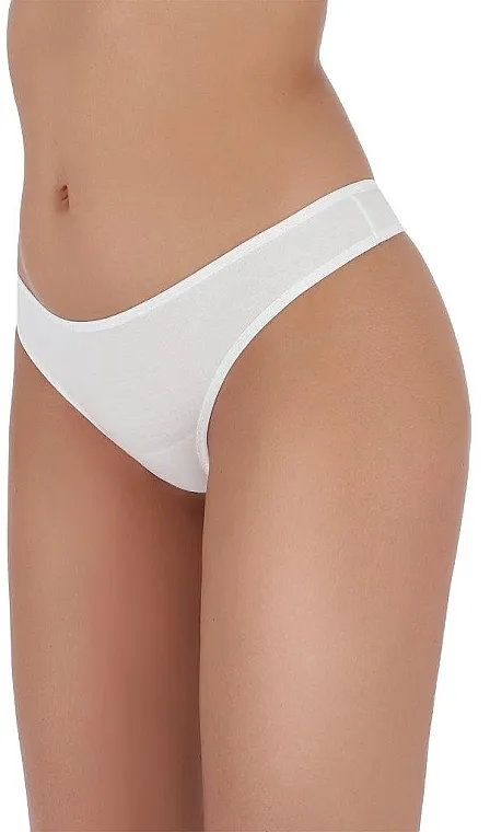 Passion Basic Thong 003 Ženske tangice, bele