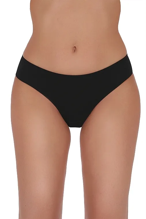 Passion Ženske gaćice tipa slip, Basic Panties 001, crna
