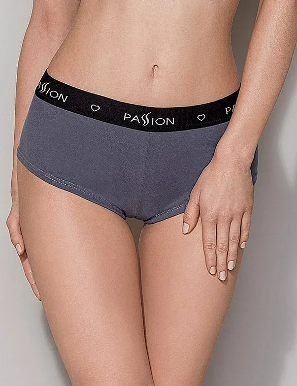Passion Pamučne bokserice PS013, dark grey