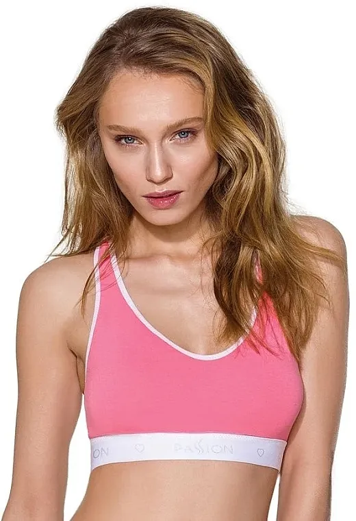 Passion Pamučni sportski top PS014, pink