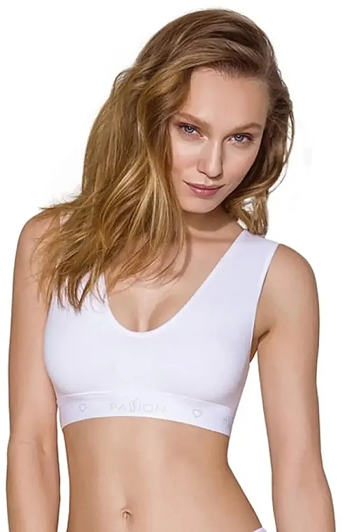 Passion Sportski top od elastičnog pamuka PS005, white