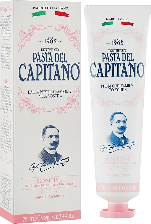 Pasta Del Capitano Premium Collection Sensitive Toothpaste Zubna pasta za osjetljive zube