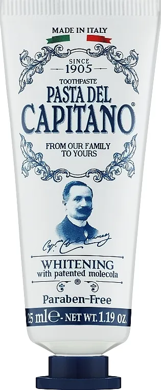 Pasta Del Capitano Whitening Toothpaste Pasta za zube "Izbjeljivanje"
