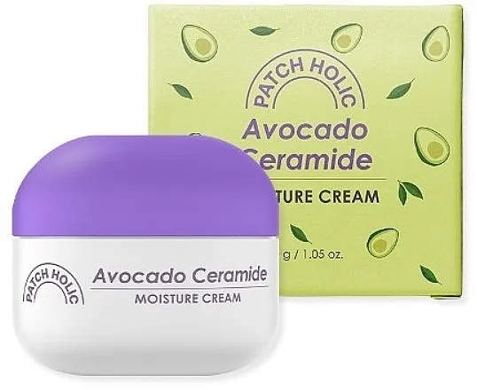 Patch Holic Avocado Ceramide Moisture Cream Hidratantna krema za lice sa ceramidima
