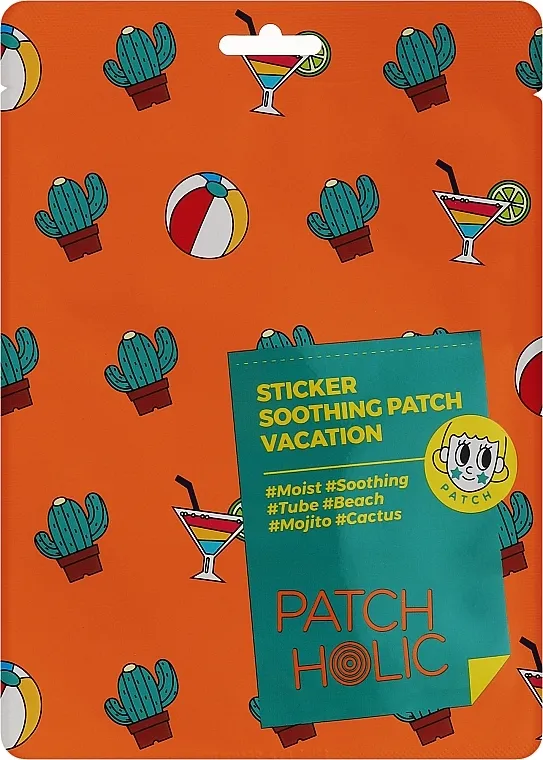 Patch Holic Sticker Soothing Patch Vacation Flasteri za lice i telo sa ekstraktom kaktusa