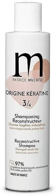 Patrice Mulato Origine Keratine 3/4 Deep Reconstructeur Shampoo Šampon za kosu