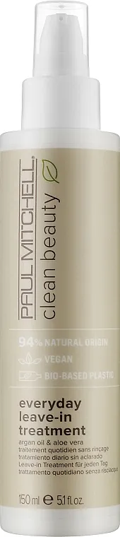 Paul Mitchell Clean Beauty Everyday Leave-in Treatment Regenerator koji se ne ispire, hranjiv