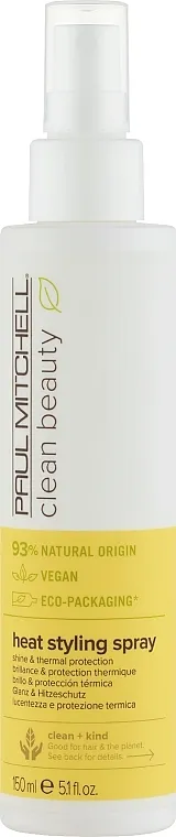 Paul Mitchell Clean Beauty Heat Styling Spray Nature's Narciso Nobile