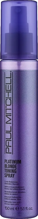 Paul Mitchell Platinum Blonde Toning Spray Regenerator-sprej za svijetlu, sijedu i izbijeljenu kosu