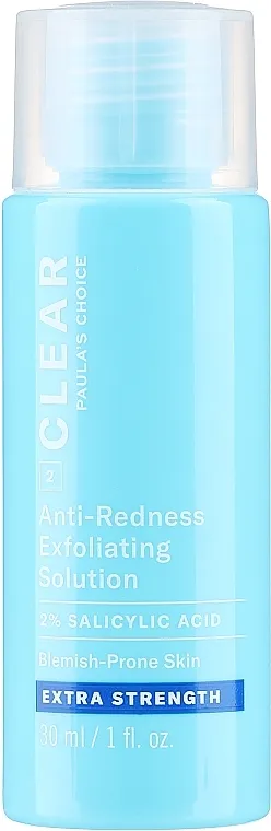 Paula's Choice Clear Anti-Redness Exfoliating Solution 2% Salicylic Acid Extra Strength Piling sredstvo za čice protiv crvenila sa 2% salicilne kiseline