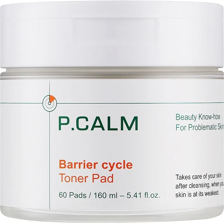 P.CALM Barrier Cycle Toner Pad Tonic u listićima koji obnavlja zaštitnu barijeru kože