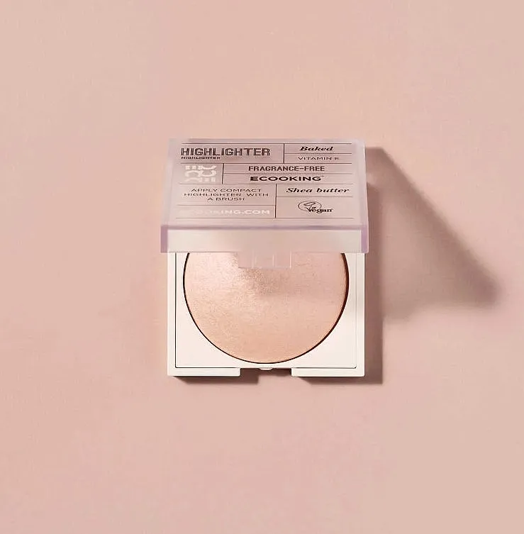 Pečeni hajlajter za lice Ecooking Baked Highlighter