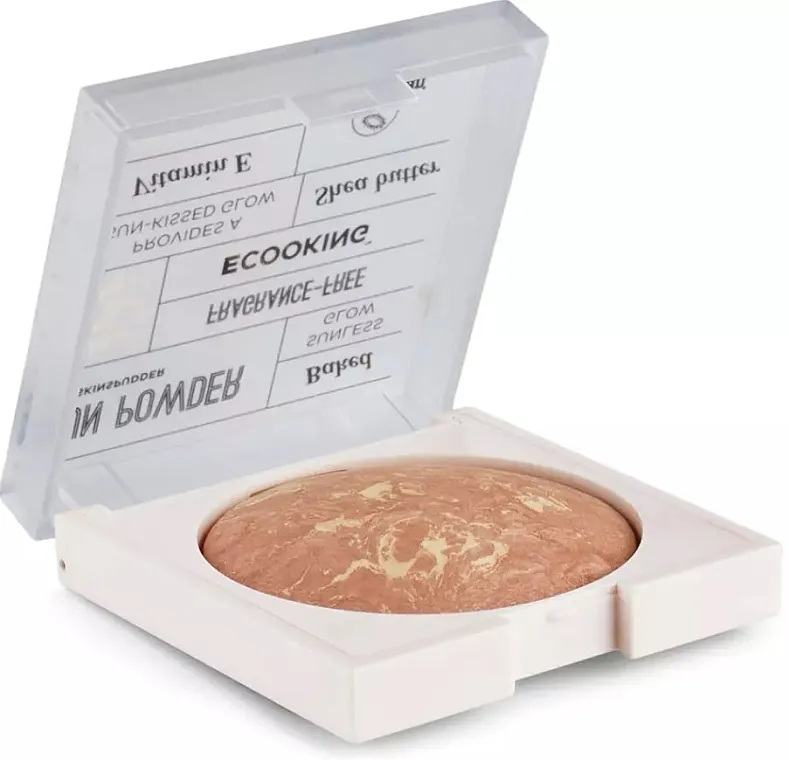 Pećeni puder za lice Ecooking Baked Sun Powder