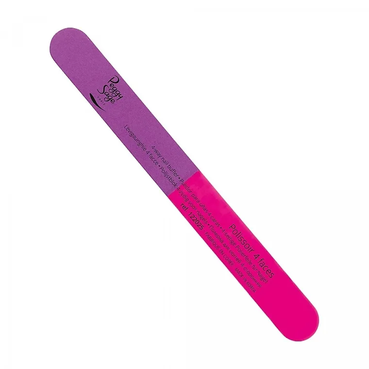 Peggy Sage 4-Way Washable Nail Buffer Četvorostrana turpija za poliranje noktiju