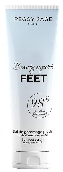 Peggy Sage Beauty Expert Salt Feet Scrub Soni piling za stopala sa uljem slatkog badema