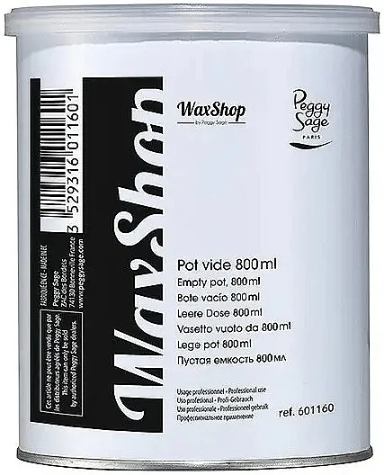 Peggy Sage Pot Vide Prazna tegla od voska, 800 ml