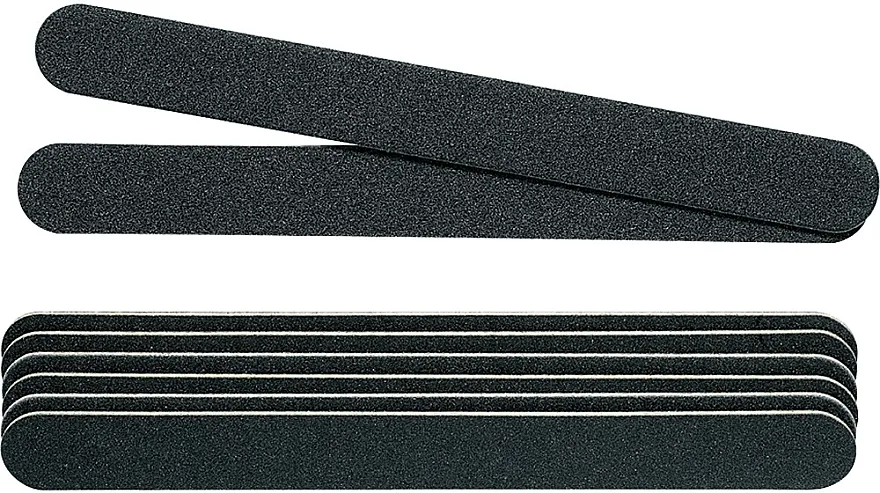 Peggy Sage Professional 2-Way Nail Files Profesionalne turpije za nokte, 180/180 crne