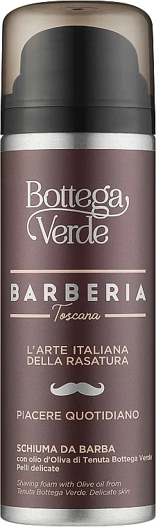 Pena za brijanje Bottega Verde Barberia Toscana