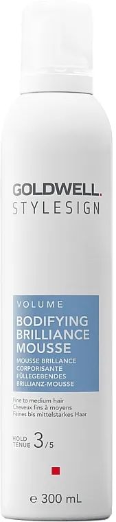 Pena za oblikovanje kose koja daje sjaj Goldwell Stylesign Bodifying Brilliance Mousse
