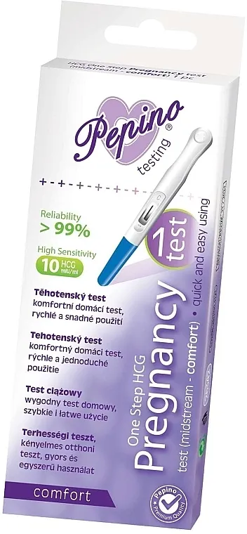 Pepino Testing Comfort Jednofazni test za trudnoću