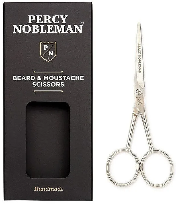 Percy Nobleman Beard &amp; Moustache Scissors Škare za bradu i brkove