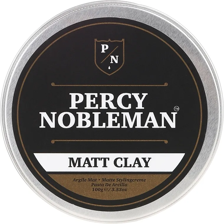 Percy Nobleman Matt Clay Mat glina za oblikovanje kose