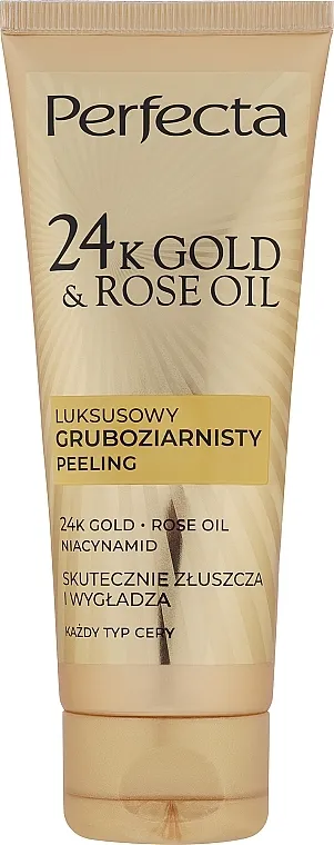 Perfecta 24k Gold &amp; Rose Oil Grubi piling za lice