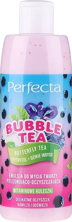 Perfecta Bubble Tea Hranljiva i čisteća emulzija za umivanje lica