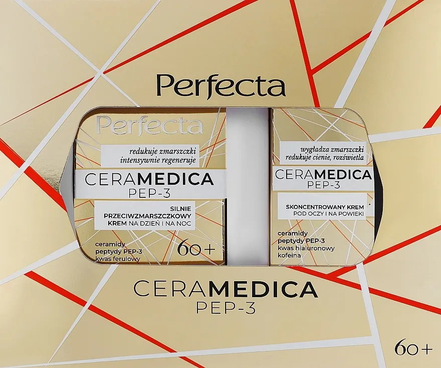 Perfecta Ceramedica Pep-3 (f/cr/50ml + eye/cr/15ml) Set