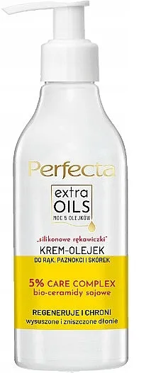 Perfecta Extra Oils Hand, Nail &amp; Cuticle Protective Cream Oil Krema-ulje za ruke, nokte i zanoktice