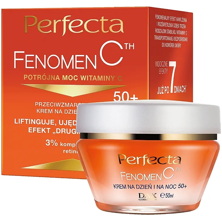 Perfecta Fenomen C Anti Wrinkle 50+ Cream Krema protiv bora za zrelu kožu 50+