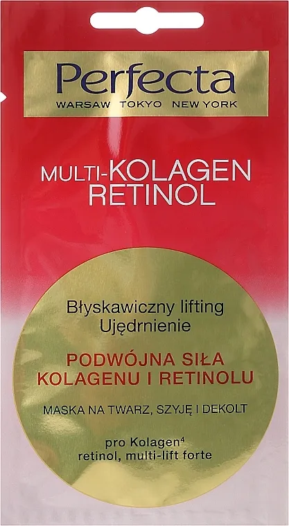 Perfecta Multi-Kolagen Retinol Maska za lice, vrat i dekolte