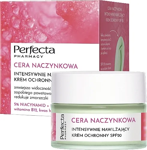 Perfecta Pharmacy Couperose Skin Face Cream SPF20 Intenzivno hidratantna zaštitna krema SPF20