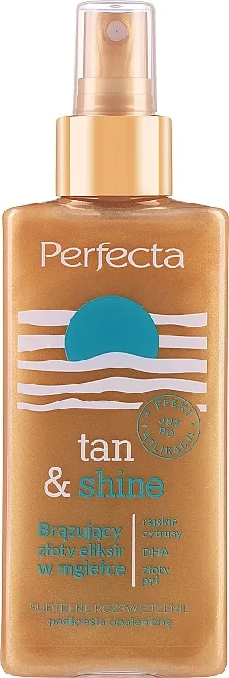 Perfecta Tan &amp; Shine Sprej za potamnjivanje i posvetljivanje tela