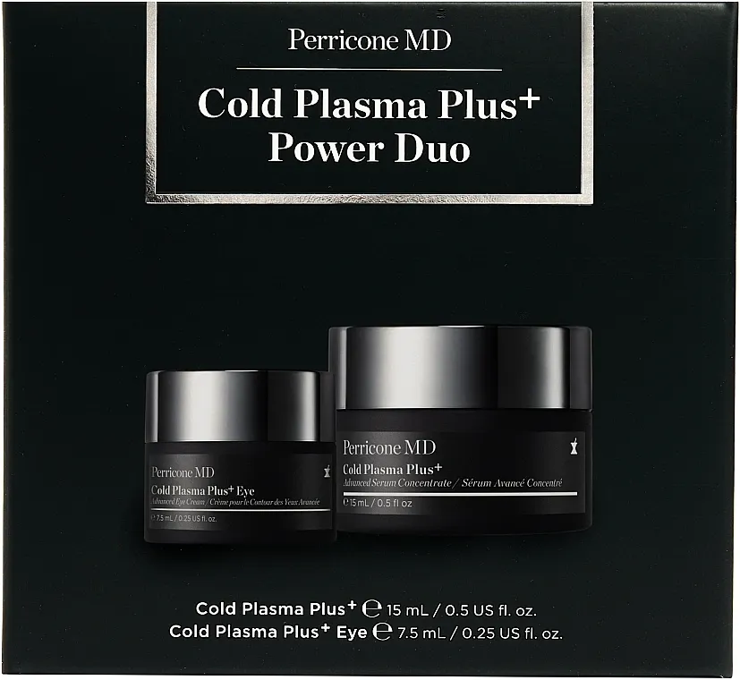Perricone MD Cold Plasma Plus+ Power Duo (f/ser/15ml + eye/cr/7.5ml) Set