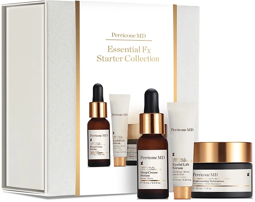 Perricone MD Essential Fx Starter Collection (f/ser/15ml + eye/ser/7.5ml + f/cr/30ml) Set