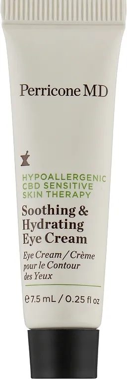 Perricone MD Hypoallergenic CBD Sensitive Skin Therapy Soothing &amp; Hydrating Eye Cream Umirujuća i hranljiva krema za oči