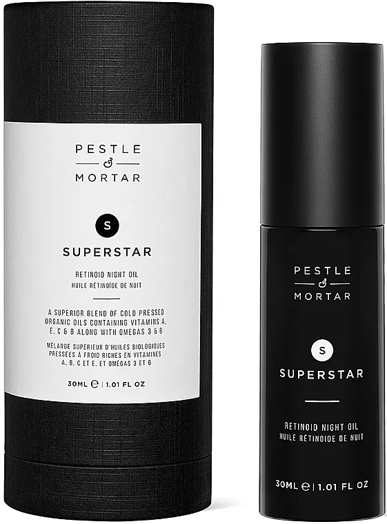 Pestle &amp; Mortar Superstar Retinoid Night Oil Noćno ulje za lice sa retinoidima