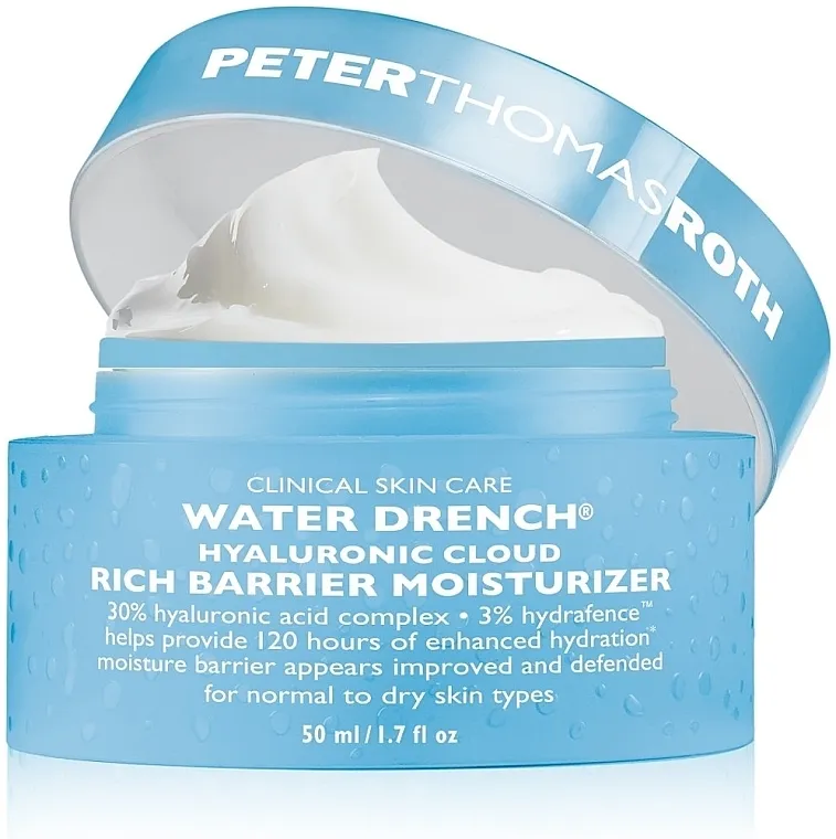 Peter Thomas Roth Water Drench Hyaluronic Cloud Rich Barrier Moisturizer Koncentrovana hidratantna krema za lice