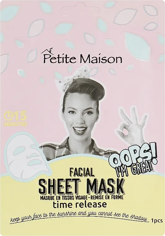 Petite Maison Podmlađujuća maska-flaster za lice
