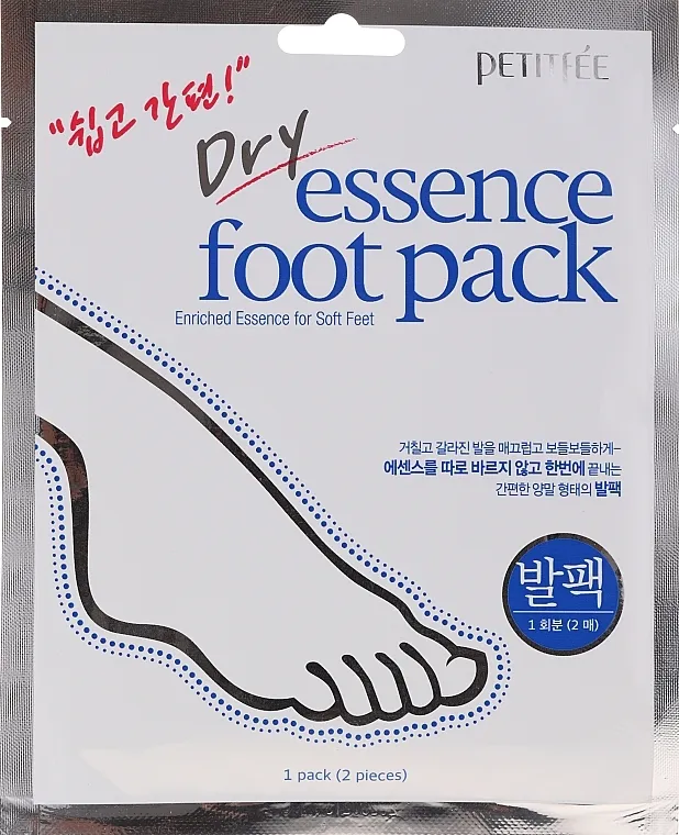 Petitfee &amp; Koelf Dry Essence Foot Pack Maska za noge