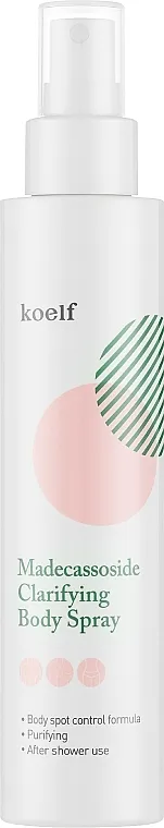 Petitfee&amp;Koelf Madecassoside Clarifying Body Spray Sprej za čišćenje tela sa madekasozidom