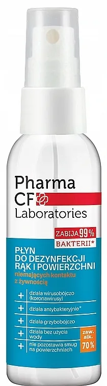 Pharma CF Laboratories Liquid For Disinfecting Hands And Surfaces Tekućina za dezinfekciju ruku i površina