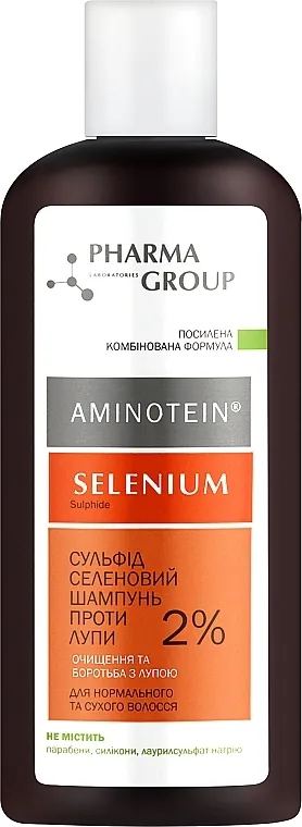 Pharma Group Aminotein Shampoo Selen sulfid šampon protiv peruti za normalnu i suhu kosu