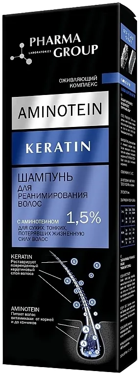 Pharma Group Hair Care Šampon za oživljavanje kose