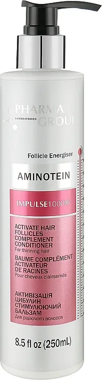 Pharma Group Laboratories Aminotein + Impulse 1000 Conditioner Balzam-aktivacija folikula dlake