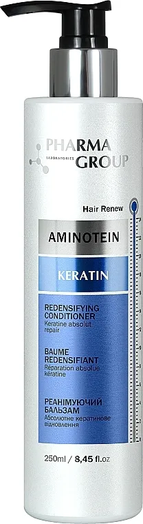 Pharma Group Laboratories Aminotein + Keratin Redensifying Conditioner Revitalizirajući balzam za kosu