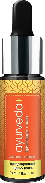 Pharma Group Laboratories Ayurveda + Serum za vlasište "Bringaraj + amla"