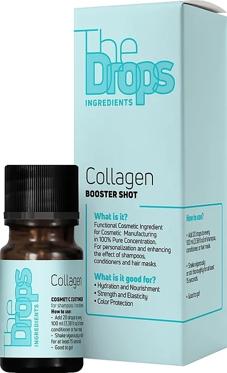 Pharma Group Laboratories The Drops Collagen Booster Shot Kompleks za kosu